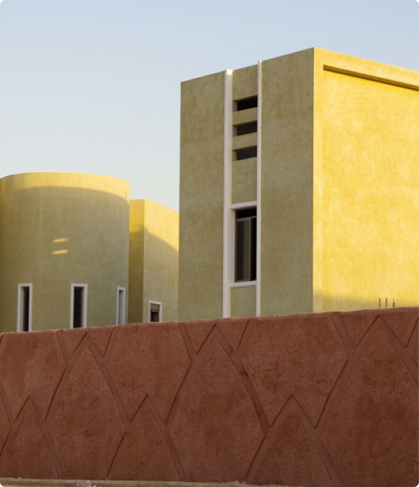 Natural mineral paint finish